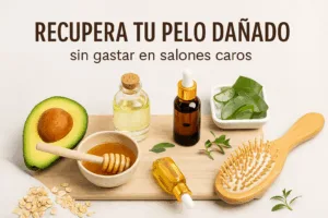Cómo recuperar tu pelo dañado sin gastar en salones caros